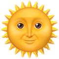 Apple 🌞 Sun Face