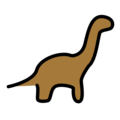 Openmoji🦕🦖 dinossauro