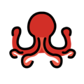 Openmoji🐙 Octopus