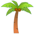 Openmoji🌴 drzewo palmowe