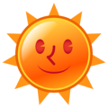 Emojidex 🌞 lächelnde Sonne