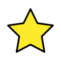 Openmoji⭐ Yellow Star