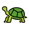Openmoji🐢 żółw