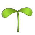 Emojidex 🌱🌾🌿☘️🍀🌵🍁🍂🍃 Plant