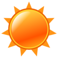 Emojidex ☀️🌞 güneş ışığı