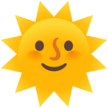 Google 🌞 lächelnde Sonne