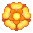 Samsung 🏵️ Orange Flower