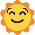 Microsoft 🌞 lächelnde Sonne