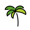 Joypixels 🌴 drzewo palmowe