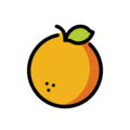 Openmoji🍊 portakal
