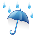 Emojidex ☔ Rain Umbrella