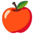 Google 🍎 czerwone jabłko