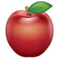 Whatsapp 🍎 czerwone jabłko