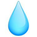 Joypixels 💧 Water Droplet