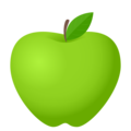 Joypixels 🍏 grüner Apfel