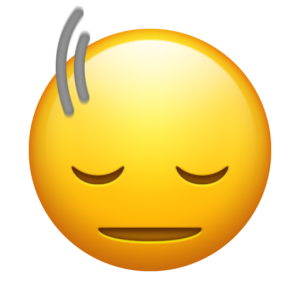 Openmoji🙂‍↕️ Head Shaking Vertically