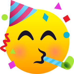 Emojidex 🥳Visage de fête