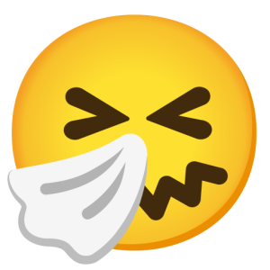 Google 🤧 Sneezing Face