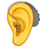 Apple 🦻 Ear with Hearing Aid