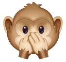 Joypixels 🙊 Speak-No-Evil Monkey