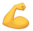 Joypixels 💪 Flexed Biceps