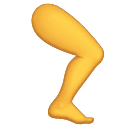 Openmoji🦵 Jambe