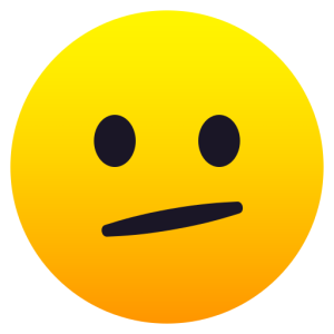 Emojidex 🫤 Face with Diagonal Mouth