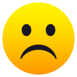 Openmoji☹️ Frowning Face