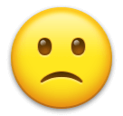 Emojidex 🙁 Faccina leggermente accigliata