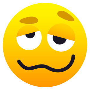 Emojidex 🥴 Benommenes Gesicht