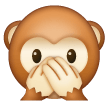 Samsung 🙊 Speak-No-Evil Monkey