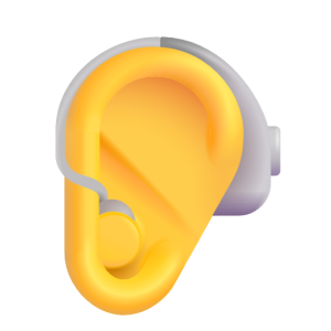 Microsoft 🦻 Ear with Hearing Aid