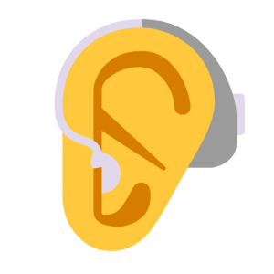 Whatsapp 🦻 Ear with Hearing Aid