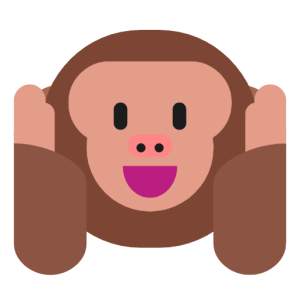 Microsoft 🙉 Hear-No-Evil Monkey