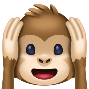 Facebook 🙉 Hear-No-Evil Monkey