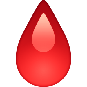 Openmoji🩸 Gota de Sangue