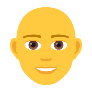 Openmoji👨‍🦲 Man: Bald