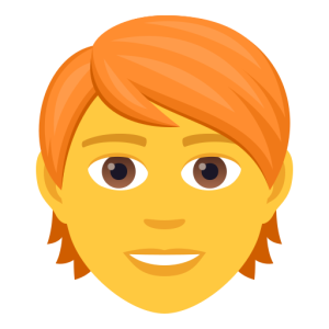 Openmoji🧑‍🦰 Person: Red Hair