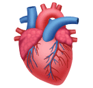 Emojidex 🫀 Cuore anatomico