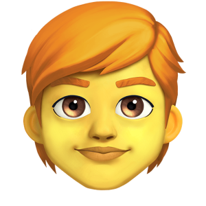 Emojidex 🧑‍🦰 Person: Red Hair