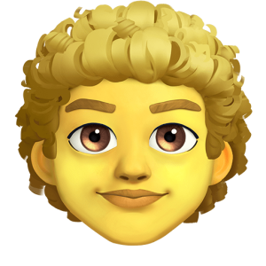 Emojidex 🧑‍🦱 Person: lockiges Haar