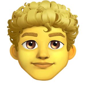 Messenger👨‍🦱 Man: Curly Hair