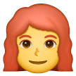 Samsung 👩‍🦰 Frau: rotes Haar