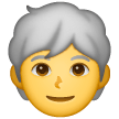 Samsung 🧑‍🦳 Person: White Hair