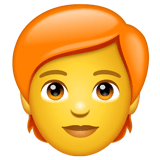 🧑‍🦰 Kişi: Kızıl Saç Emoji - anlamı, Kopyala Yapıştır