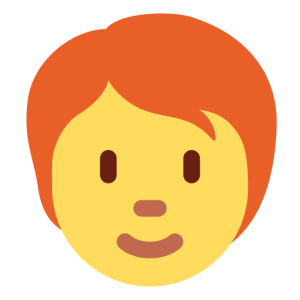 Facebook 🧑‍🦰 Person: Red Hair