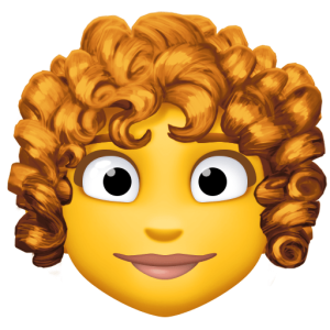 Skype 👩‍🦱 Woman: Curly Hair