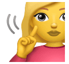 Openmoji🧏‍♀️ Mujer Sorda