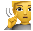 Openmoji🧏 Persona sorda