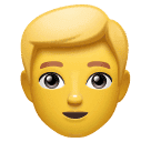 Joypixels 👱‍♂️ Man: Blond Hair